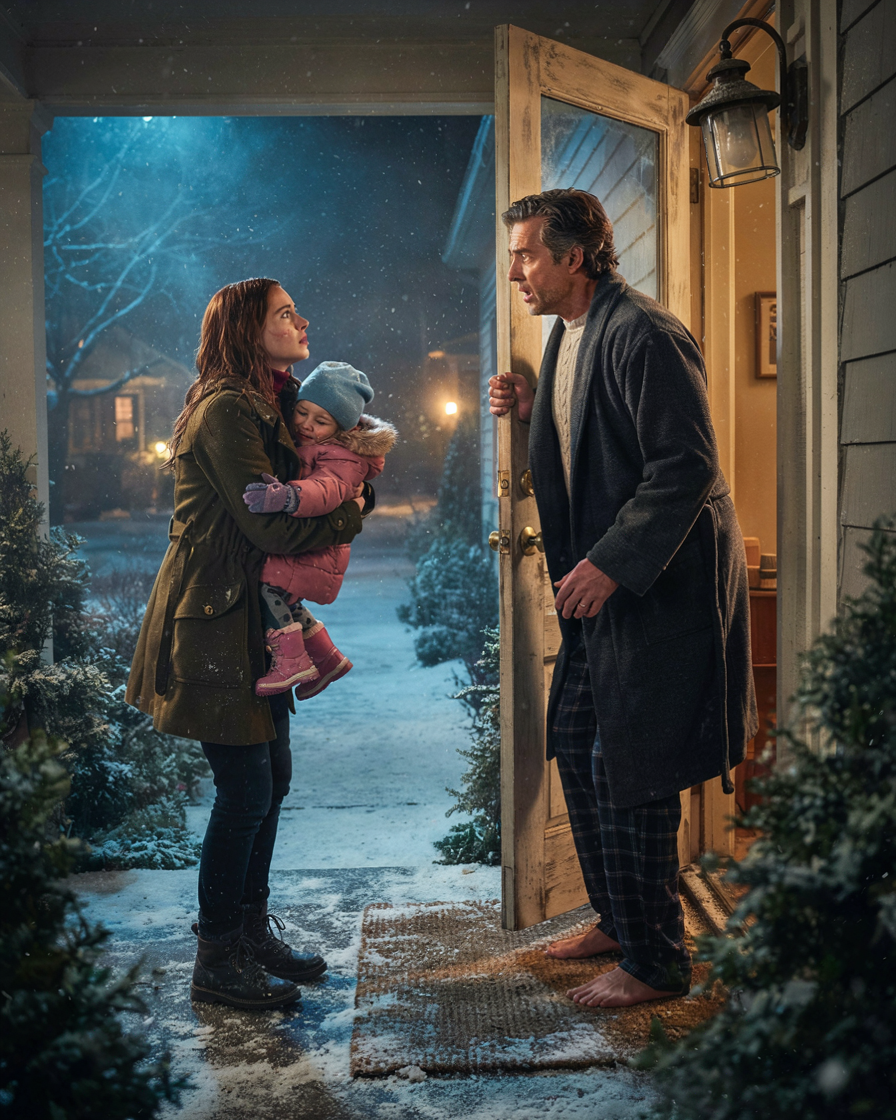 My Daughter Stood on My Porch in a Blizzard With My Shivering Grandson — Then She Told Me Her Husband Had Moved His Mistress Into Their Home